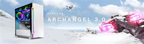 Skytech Archangel Gaming Computer Pc Desktop Ryzen 5 3600