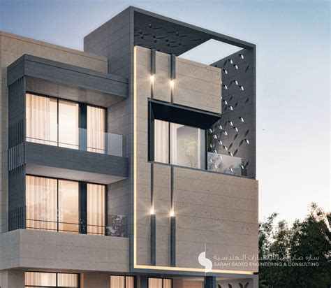 400 M Private Villa Kuwait Architectural House Plans Sarah Sadeq