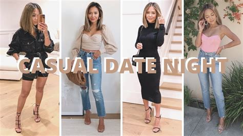 Casual Date Night Outfits Lookbook 6 Night Out Outfits Youtube
