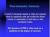 Post Traumatic Amnesia Recovery Photos