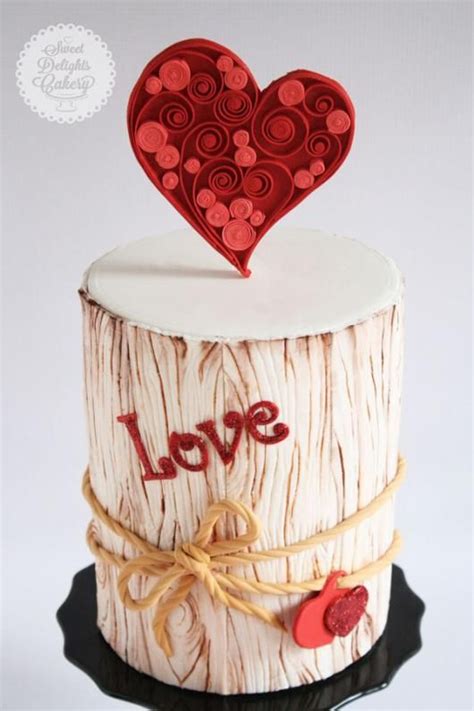 I made this for valentine's day last year. 247 best images about Cake Design - Hearts on Pinterest ...
