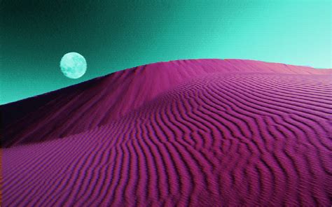 Vaporwave Desert Hd Glitch Art Wallpaper Hd Artist 4k Wallpapers