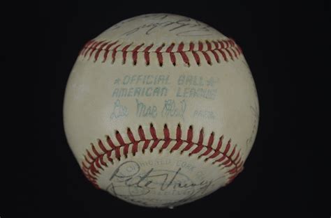 Lot Detail Chicago White Sox 1975 Team Signed Baseball W17 Signatures