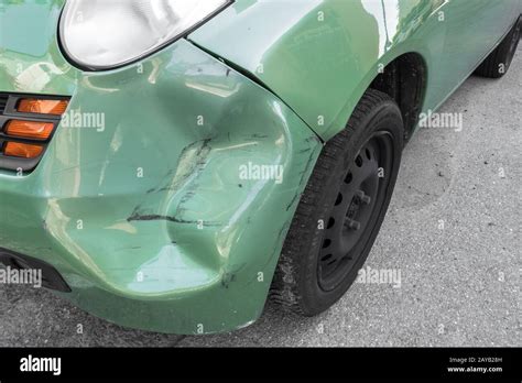 Dented Car Hi Res Stock Photography And Images Alamy