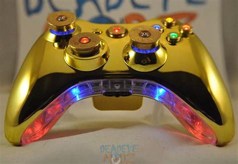 Xbox 360 Controller Mod Features Bullet Buttons With Leds Ubergizmo