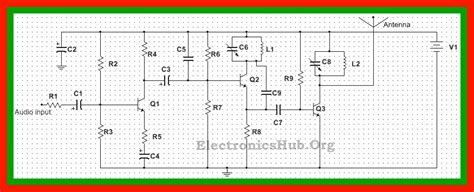 2 Km Fm Transmitter Circuit Diagram Working And Applications