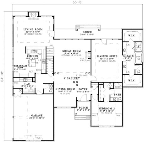 Traditional Style House Plan 3 Beds 4 Baths 2760 Sqft Plan 17 2083