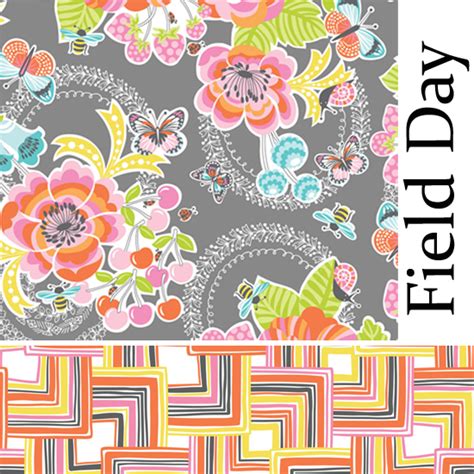 Field Day Fabric By Josephine Kimberling For Blend Fabrics Fabric