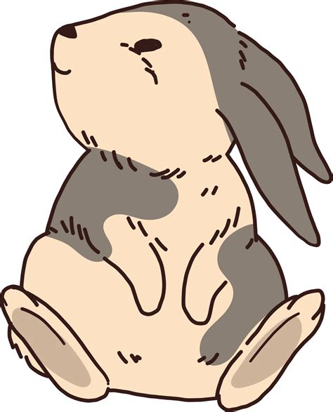Brown Rabbit Bunny Illustration 15339669 Png