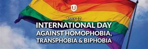 international day against homophobia biphobia and transphobia social media graphic unifor