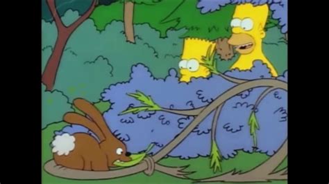Naked Homer And Bart In The Forest The Simpsons YouTube