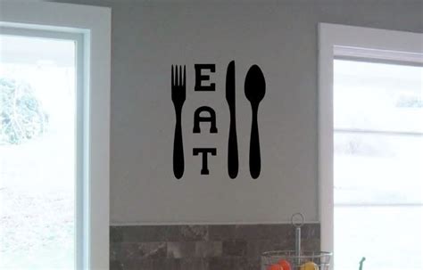 Large Kitchen Or Dining Room Vinyl Wall Decal By Daydreamdelusions