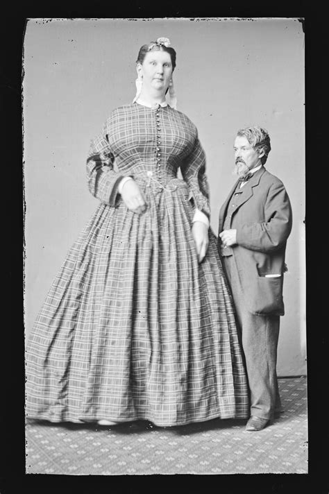 Anna Swan Who At 711 Was One Of The Tallest Women Ever 1870s R