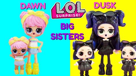 Lol Surprise Dawn And Dusk Big Sisters Compilation Diy