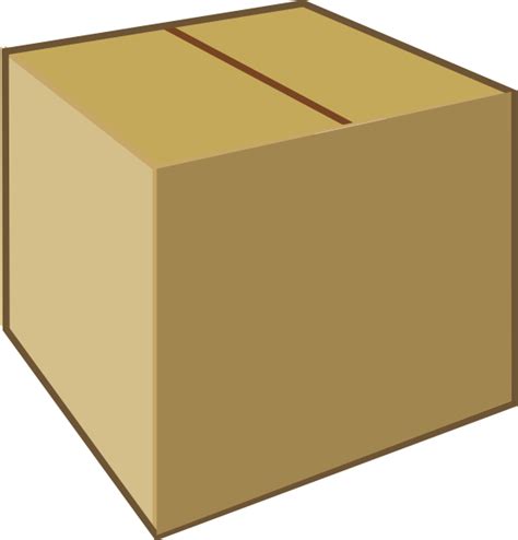 Cardboard Closed Box Clip Art At Vector Clip Art Online
