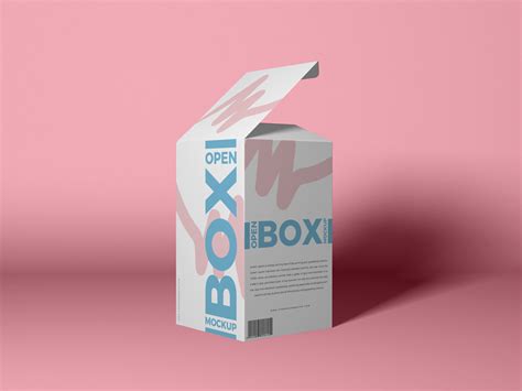 Free Packaging Open Box Mockup Psd By Free Mockup Zone On Dribbble
