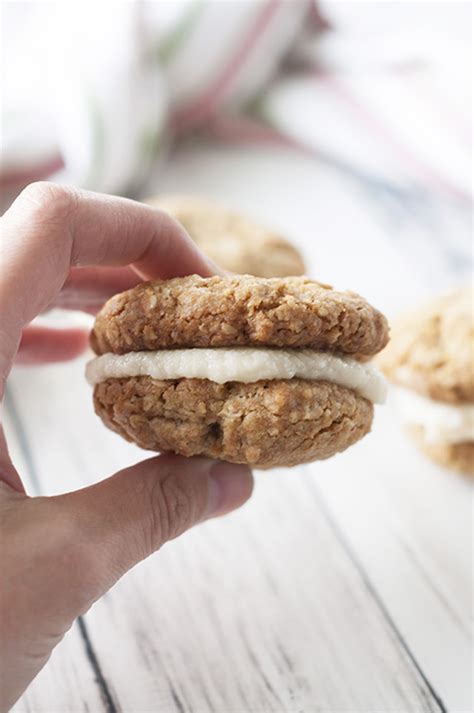 Homemade Oatmeal Creme Pies Wishes And Dishes