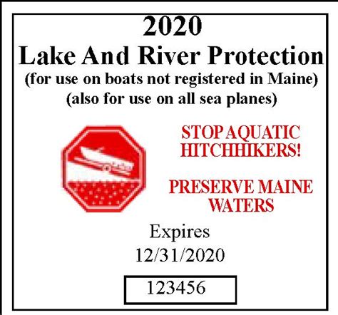 Stickers Invasive Aquatic Plants Maine Department Of Environmental