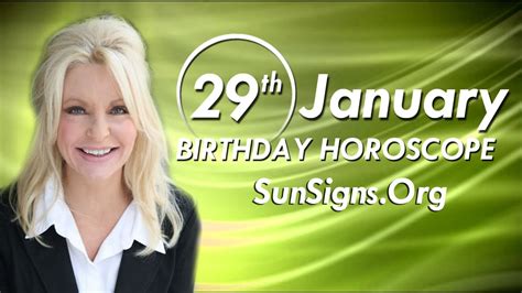 Birthday January 29th Horoscope Personality Zodiac Sign Aquarius