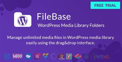 Customize Wordpress Media Library Folders Filebase