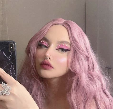Cute Makeup Diy Makeup Pretty Makeup Makeup Inspo Pastel Hair Pink