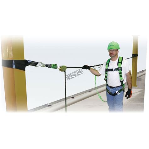 Miller Techline Temporary Horizontal Lifeline System For Two Workers