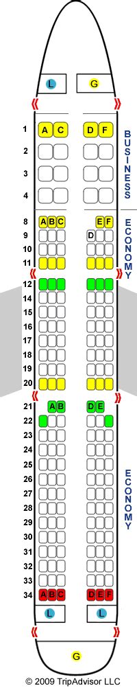 Seatguru Seat Map Gulf Air