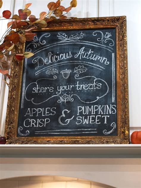 Fall Decor With Images Fall Kitchen Decor Fall Chalkboard Fall