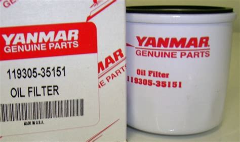 119305 35151 Oil Filter Yanmar Diesel Engine Motor Marine Parts
