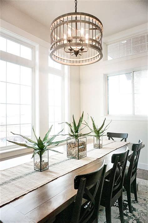 30+ Farmhouse Lighting Dining Room