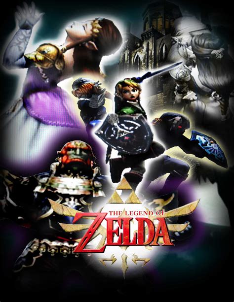 Legend Of Zelda Movie Poster By Digital Piece On Deviantart