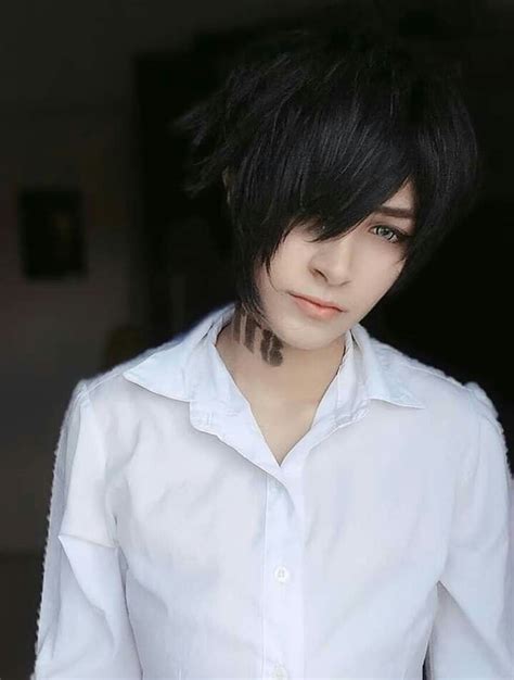 Ray The Promised Neverland Chicas Con Pelo Largo Cosplay Anime