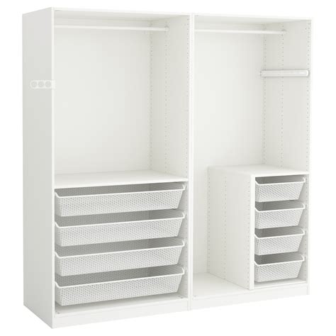 Buy ikea trysil wardrobe w sliding doors/4 drawers, dark brown: 15 Ideas of Wardrobes Drawers And Shelves Ikea
