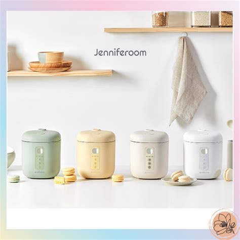 Jenniferoom X Macaron Mini Electric Rice Cooker 4 Color Shopee Malaysia