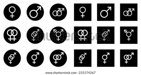 Illustrations Male Female Sex Symbols On Stock Illustration 231574267