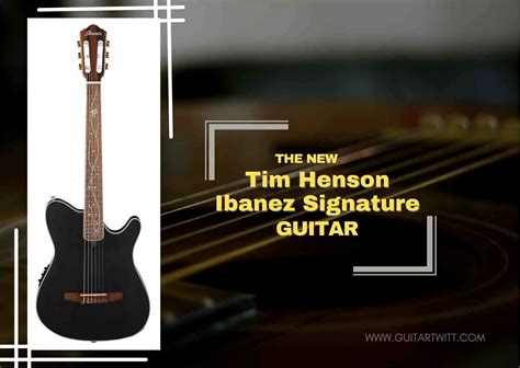 The New Tim Henson Ibanez Signature Guitar Guitartwitt