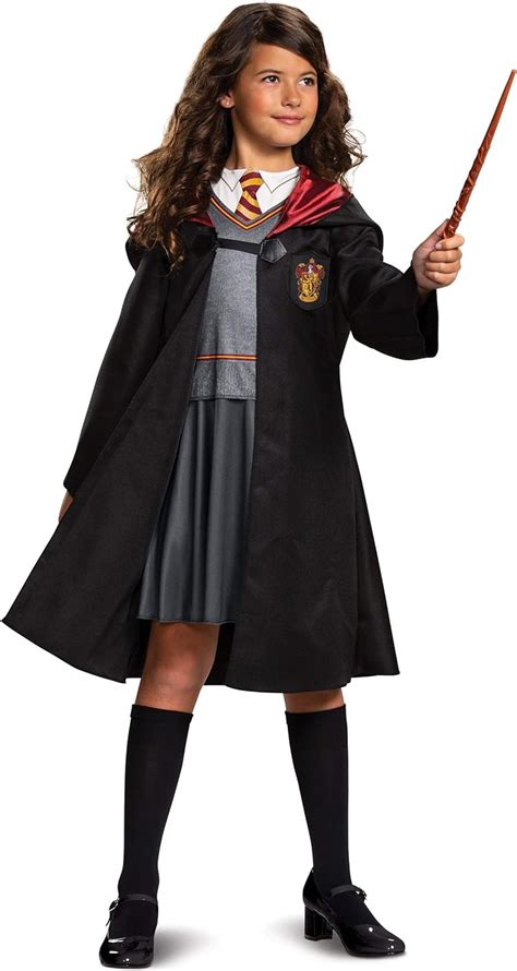 Harry Potter Classic Hermione Costume For Girls 3t4t Black 3t4t