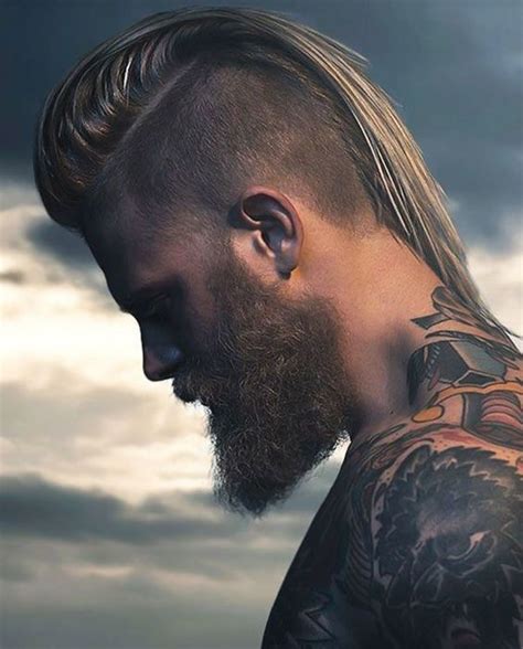 Viking Hairstyles Men Best Viking Inspired Haircuts In Punk