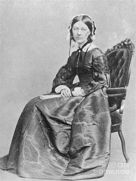 Portrait Of Florence Nightingale Photograph By Bettmann