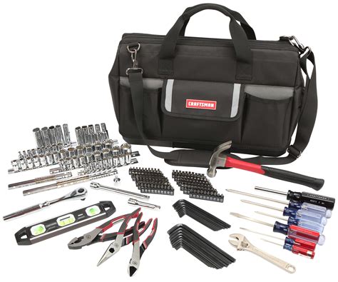 Craftsman 230 Piece Mechanics Tool Set And Tool Bag