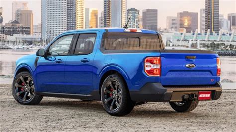 2022 Ford Maverick St Blue Oval Trucks