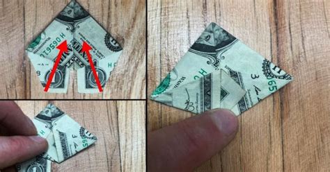 Dollar Bill Origami Pyramid 13 Step Fold The Daily Dabble