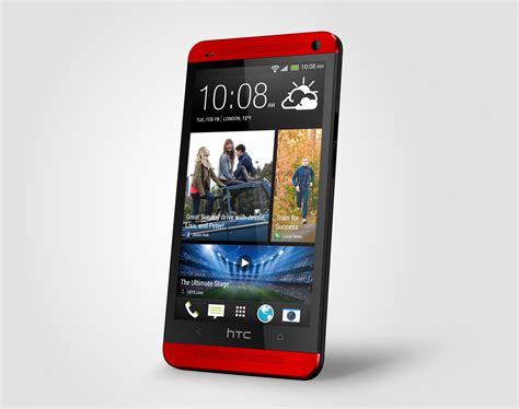Htc One In Glamour Red Announced Exclusive To Phones 4u In The Uk