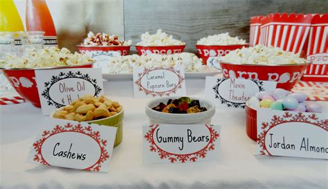 Diy Popcorn Bar And Movie Night Worldmarket Movie Lovers