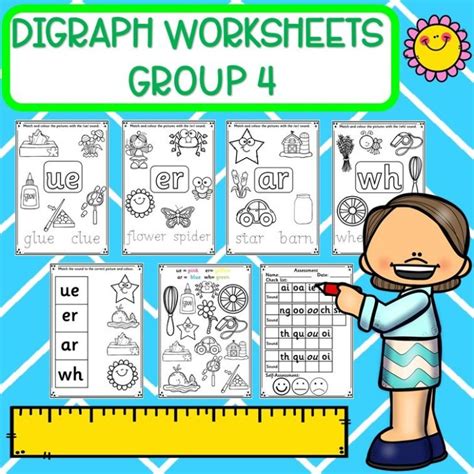 Mash Class Level Digraph Worksheets Group 4