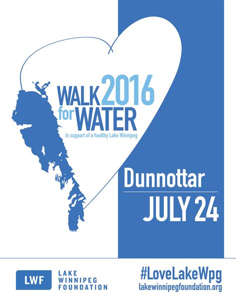 Walk For Water 2016 Dunnottar Lake Winnipeg Foundation