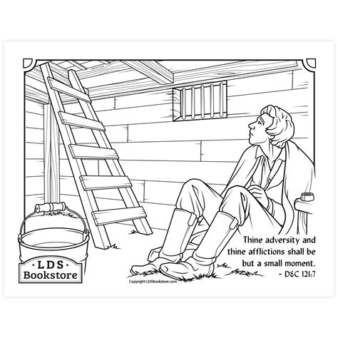 Joseph In Prison Coloring Page Coloring Library