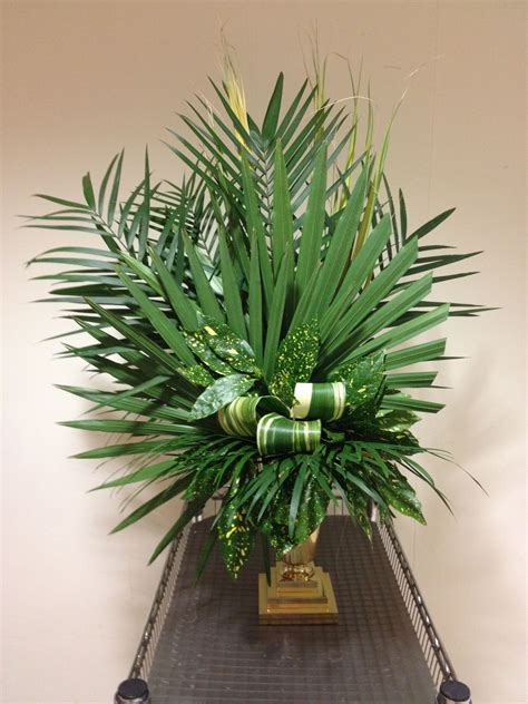 Palm Sunday Foliage Arrangements Tropical Floral Arrangements Easter