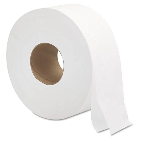 General Supply Jumbo Roll Toilet Paper 2 Ply 9 White 12carton