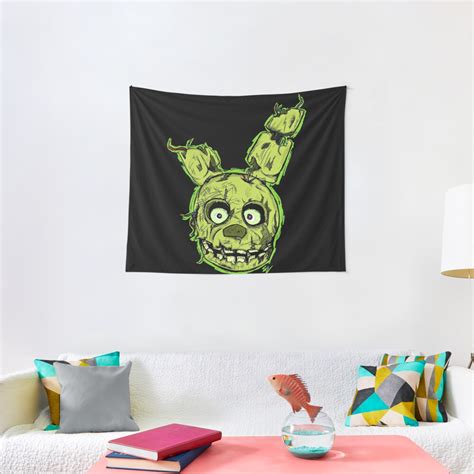 Fnaf Springtrap Tapestry By Moosegod Redbubble